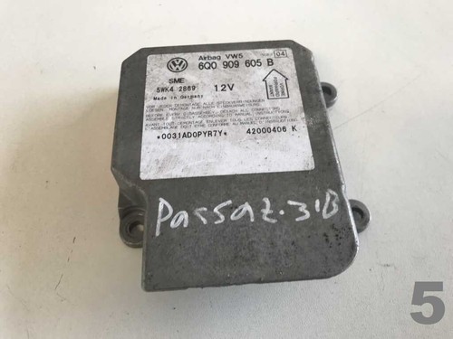 VW Passat 3B Airbagsteuergerät Steuergerät 6Q0909605B