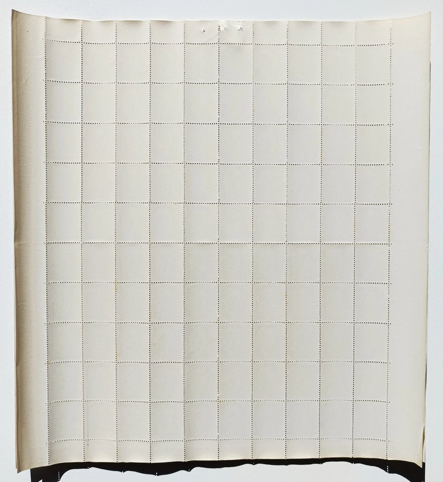 España Pliego de 100 Sellos Edifil 1.144. General Franco. - Imagen 2 de 2