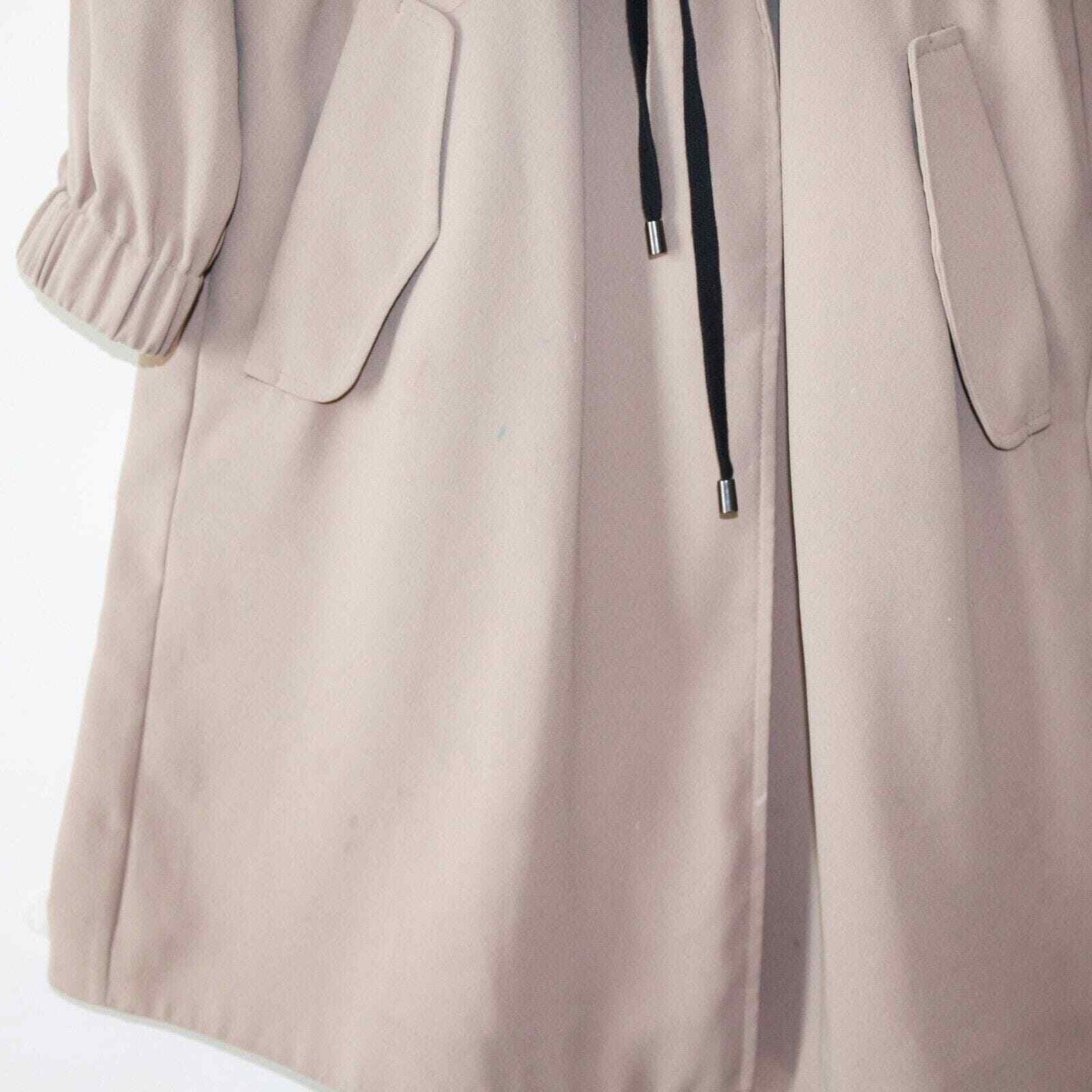 Zara Basic Outerwear Crepe Utility Drawstring Tre… - image 5