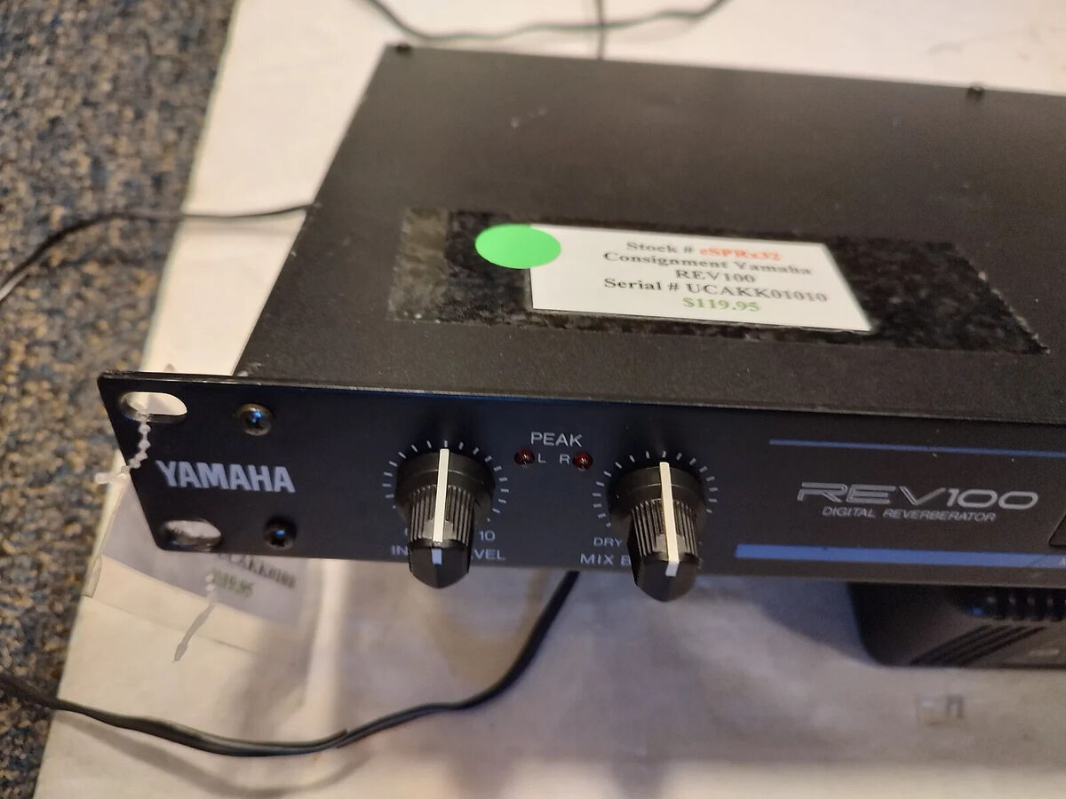 Used Yamaha REV100 Digital Reverberator | eBay Used Yamaha REV100 Digital Reverberator | eBay