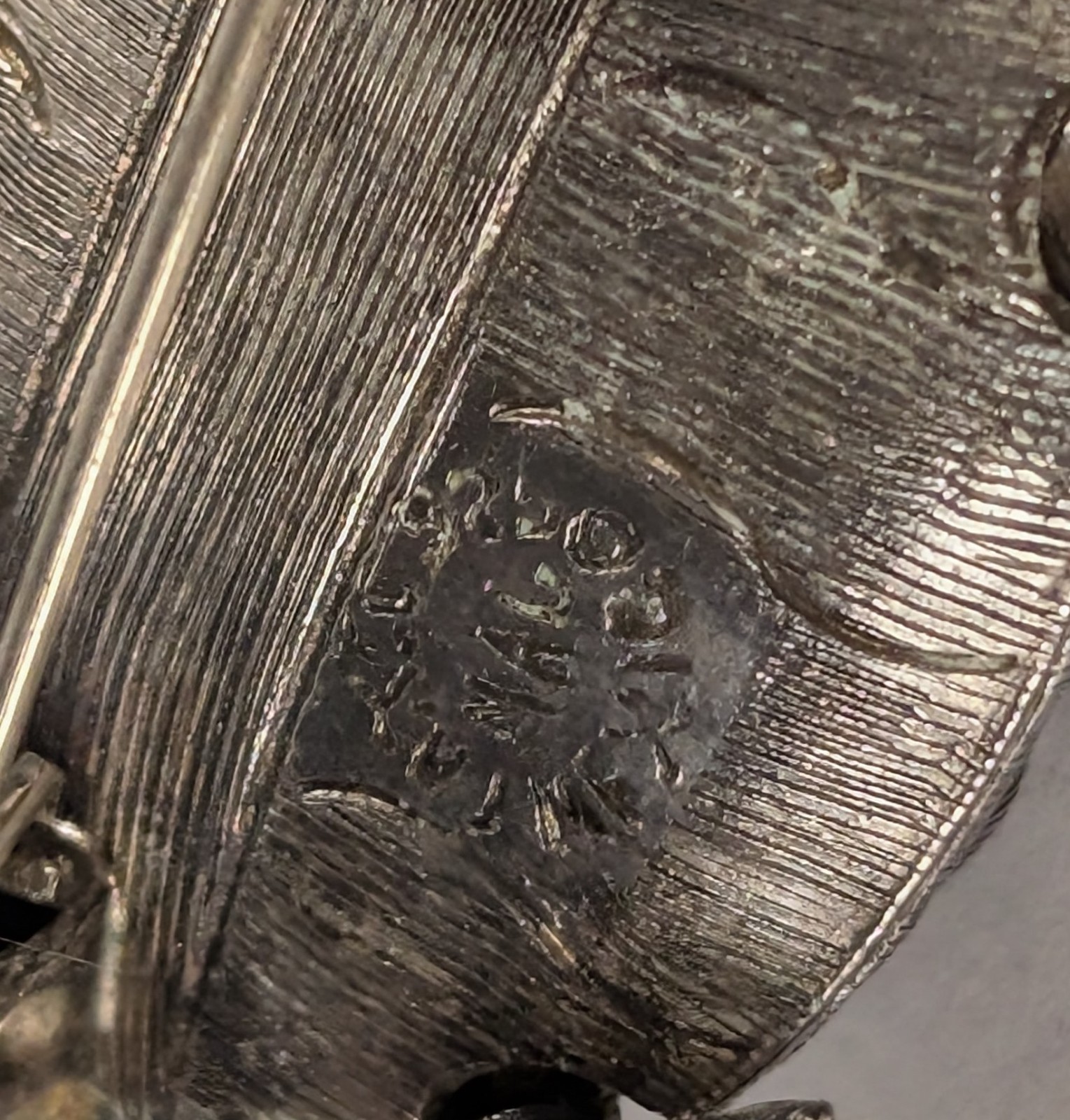 Turtle Tortoise Movable Head Sterling Silver Pin … - image 8