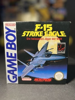 NINTENDO GAMEBOY | F15- STRIKE EAGLE IN  OVP + SPIELEANLEITUNG | SAMMLERZUSTAND