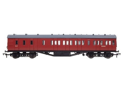 Dapol 4P-010-202 Spurweite OO LMS 57ft Stanier Non Korridor Brake Coach M20565 BR Un