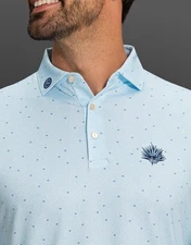 SCOTTY CAMERON PETER MILLAR Golf Polo Cocktail Agave Man - Blue - Choose Size