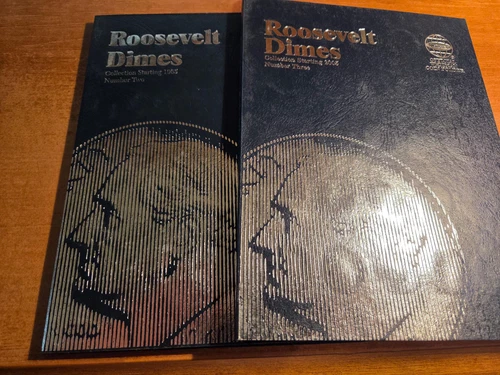 Roosevelt Dime Set. 1965-2026. 2 New Albums. 122 dimes. THREE 2026 coins. WOW