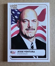 Decision 2024 Update - Look 'N See Jesse Ventura #25 - Silver Foil #'d 25/25
