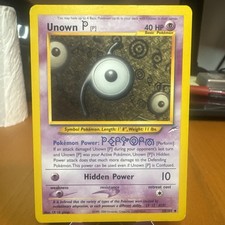 2002 Pokemon Neo Destiny Unown P Unlimited 58/105 Uncommon LP on eBay