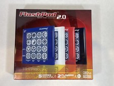 FlashPad 2.0 Electronic Game Blue Portable Touchscreen EUC See Video