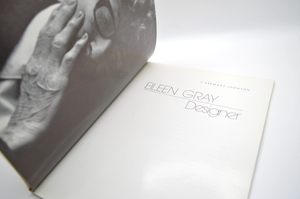 希少本　EILEEN GRAY Eileen Gray, Designer 1879-1976 by J. Stewart Johnson, Softcover