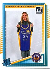 2025 Donruss WNBA #100 Sarah Ashlee Barker Los Angeles Sparks Rookie