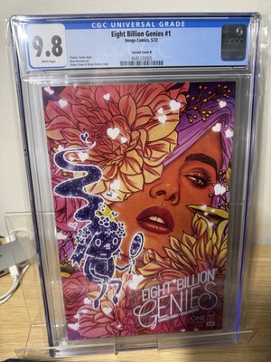 Eight Billion Genies #1 Cover B Jenny Frison & Steve Seeley Variant Art CGC 9.8