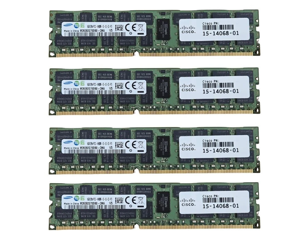 PC3-14900 (DDR3-1866) Bus Speed Computer RAM 64 GB Total Capacity