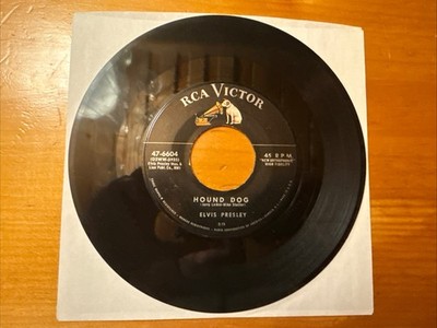Elvis Presley    Hound Dog!/Don't Be Cruel 1956 RCA 47-6604 45 7  Vinyl VG+