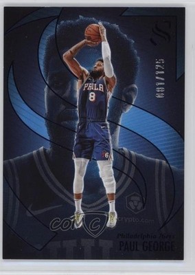 2024-25 Panini Silhouette Purple 81/125 Paul George #57 15sm