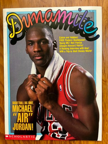 Dynamite Magazine #157 October 1990 Michael Jordan Calvin&Hobbes Young MC