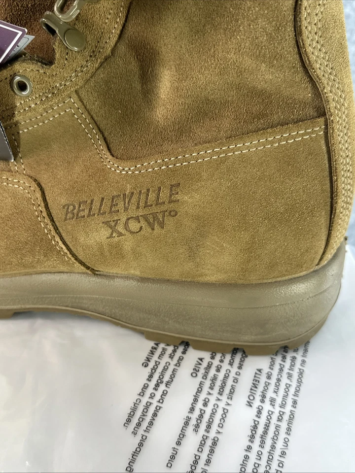 BOTAS MILITARES BELLEVILLE C755 CLIMA FRÍO EXTREMO COMBATE COYOTE MARRÓN TALLA 14 R Foto 3 de 4