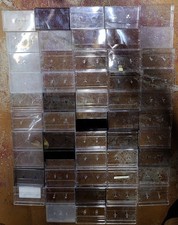 Lot of 53 Empty Audio Cassette Tape Protective Jewel Cases