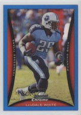 2008 Bowman Chrome Blue Refractor /150 LenDale White #BC151 0a2