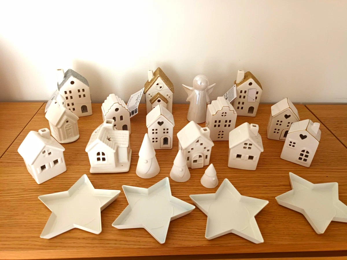 Keramik Haus in Sonstige Weihnachtsdekorationen online kaufen