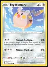Carte Pokémon Togedemaru 187/264   Poing de Fusion Français
