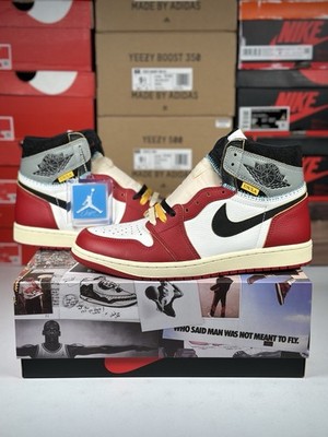Size 12M - Union LA x Air Jordan 1 Retro OG SP High Chicago Shadow - Brand New