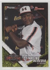 2014 Bowman Under Armour All-American Starling Heredia #UAN-18 0b5