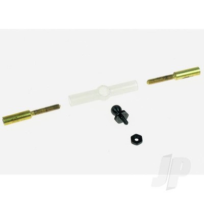 Dubro DB183 Querruder Stecker und Dual Take Off Ball Link Hardware für RC Mod...
