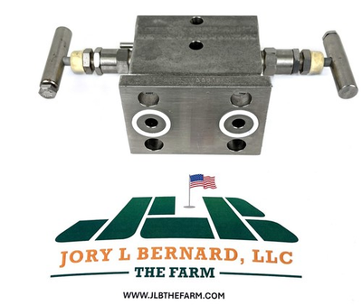 #ad #ad EMERSON AGCO M4TLVIS 4 3 VALVE DIFFERENTIAL PRESSURE MANIFOLD 316 SST NEW $135.00