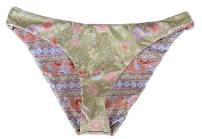 BILLABONG Reversible Bikini Bottom Womens L Feelin Peaceful NWT
