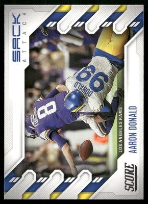Aaron Donald - 2022 Panini Score Football - Sack Attack #SA-AD