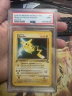 2000 POKEMON WORLD COLL. PIKACHU MOVIE PROMO DUTCH #4 PSA 9