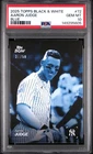 2025 Topps Black & White Aaron Judge Blue /50 #72 PSA 10 Gem Mint