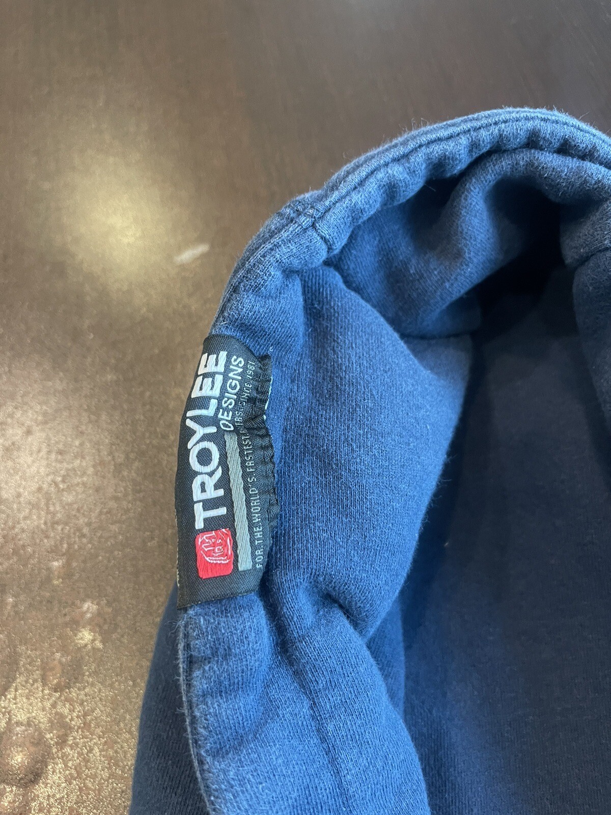 Troy Lee Designs Womens  Hoodie Jacket Size Small Blue Cool Graphic image 10