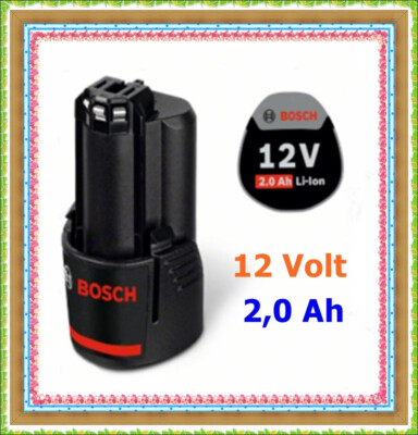 Original Bosch Professional GSR 120-LI Akku 12V 2A Li-Ion