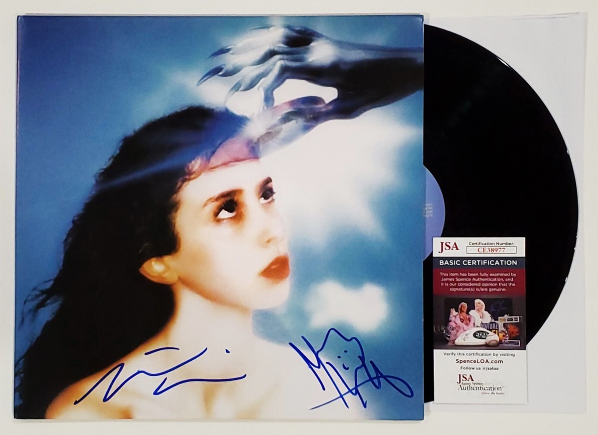 MAGDALENA BAY BAND SIGNED IMAGINAL DISK LP VINYL RECORD ALBUM W