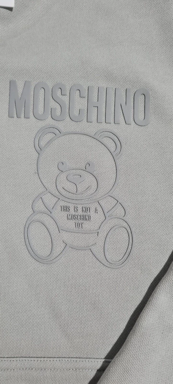 Felpa con cappuccio Moschino Couture orsacchiotto