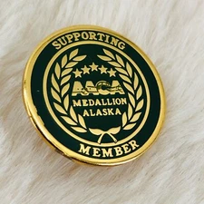 Alaska Air Carriers Association AACA Member Enamel Lapel Pin