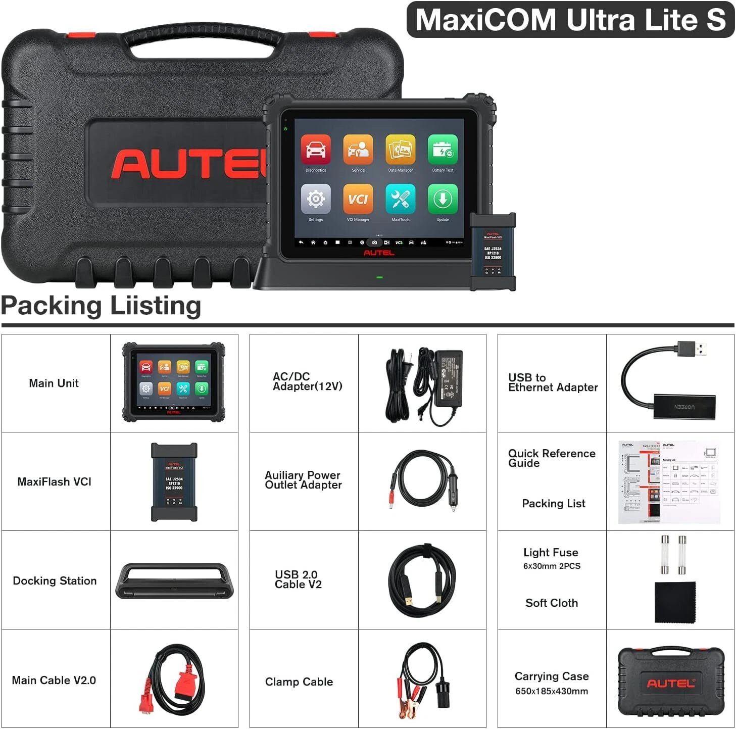 🌏 Autel MaxiSys ULTRA Lite ECU Programmer Topology Scanner Bidirectional Test - product detail image 2
