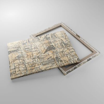 Impression sur Toile 70x50cm Tableaux Image Photo Graffiti Gribouillis  Dessin