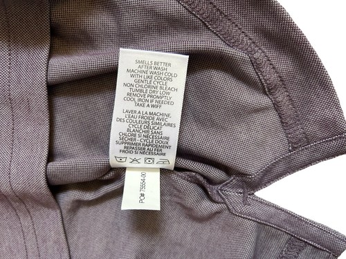 TRAVIS MATHEW Golf Polo Size XL Prestige 77 Ten Year Blackberry Pima Cotton Logo - Picture 10 of 14