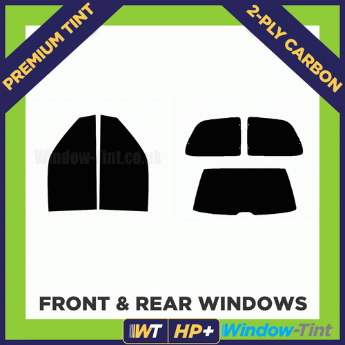 For Citroen Saxo 3-door 96-02 Carbon Pre Cut Window Tint Full Premium 2-ply HP+ - Picture 2 of 10