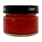 100g Buckel Lachs Kaviar Fisch Rogen Wildfang USA Alaska Lemberg Glas Salmon