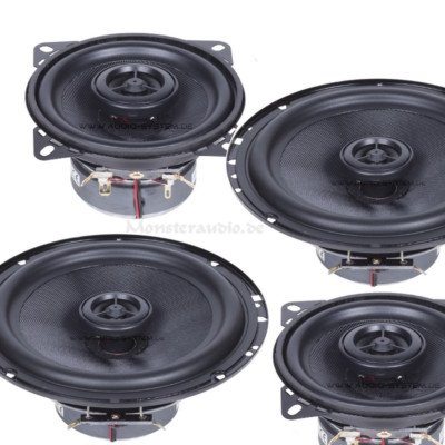 AUDIO SYSTEM Lautsprecher für VW Caddy Golf 3 Passat 35i Polo 6N Boxen Set 