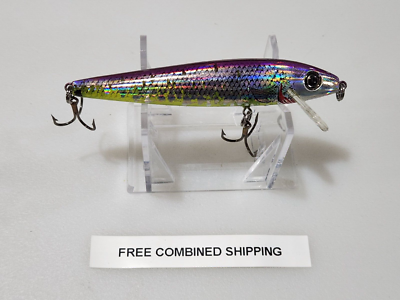 Leurre Rebel Joint Minnow Vintage – Argent 3 1/2'' – Pêche Bass