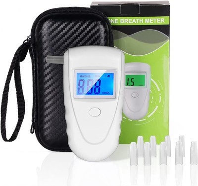 Easy-to-Use Keto Breath Analyzer: 5-Second Testing with 10 Reusable Mouthpieces