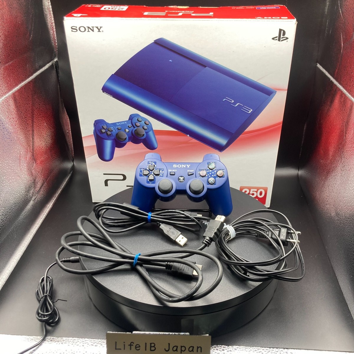 Sony PlayStation 3 250GB Azurite Blue CECH-4000B Console