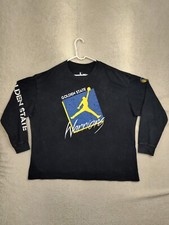 Golden State Warriors Nike Men XXL Courtside Max 90 Wash Statement Edition Tee