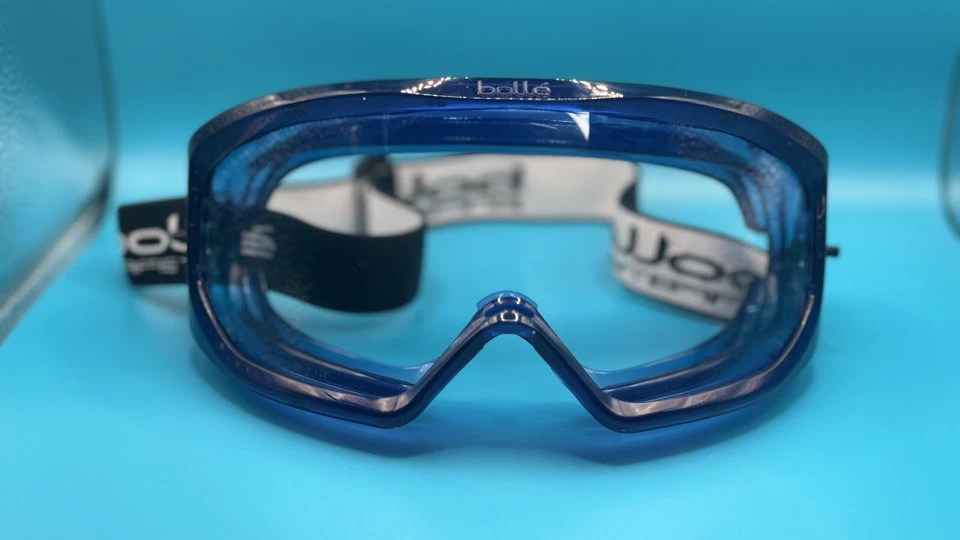 Box Of 5 Bollé Safety Blast Softer Frame Safety Goggles - Brand new!