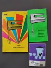 BBC Quirlfix Gebrauchsanweisung Vintage Rarit&auml;t  Top Zustand