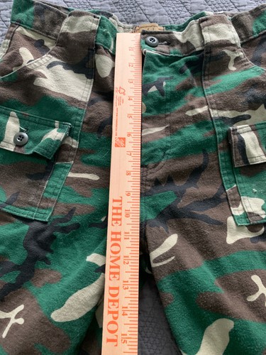 Vintage Deerskin Flannel Mens Camouflage Hunting Shirt & Pants Made USA Med 34 - Picture 14 of 17